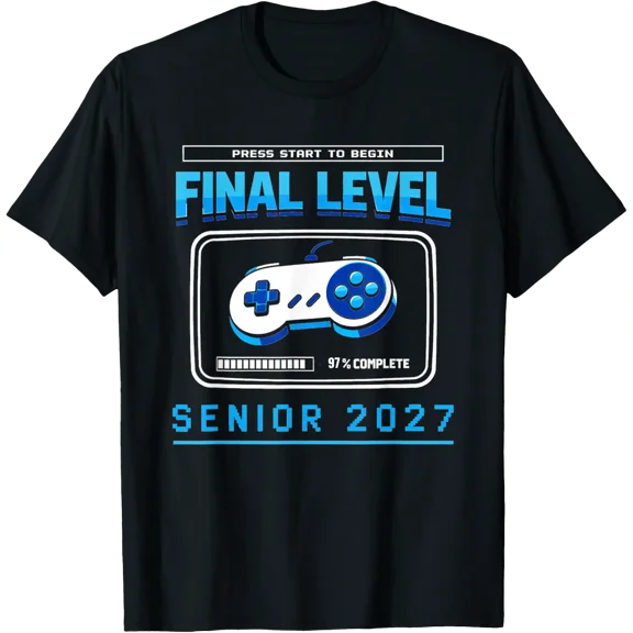 Senior 2027 Class Of 2027 Senior T-Shirt Size S-5XL