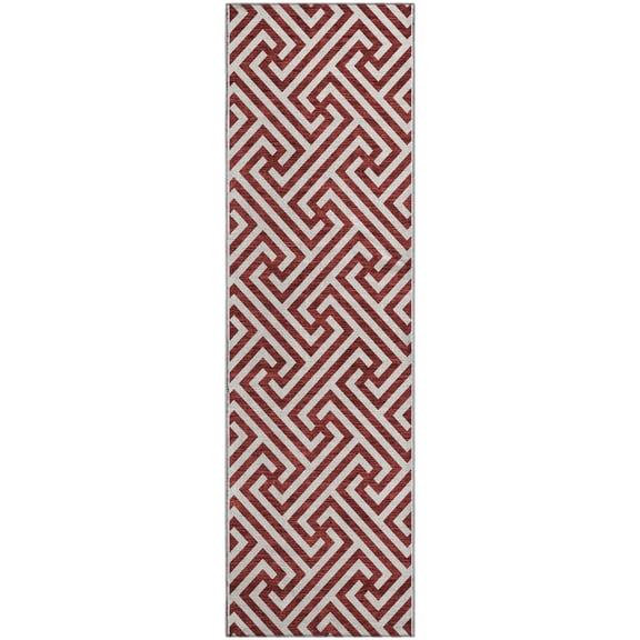 Dalyn Rugs Premium Machine Washable Mayfield AMF731 Merlot 2'3" x 7'6" Runner Rug