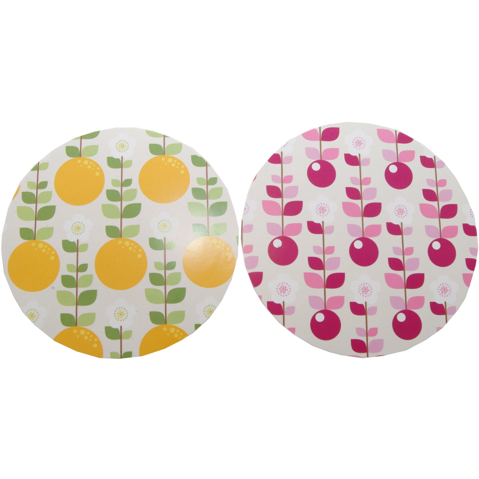 Pack of 24 Multi-Colour Kilner Fruit Blossom Jam Jar Covers 