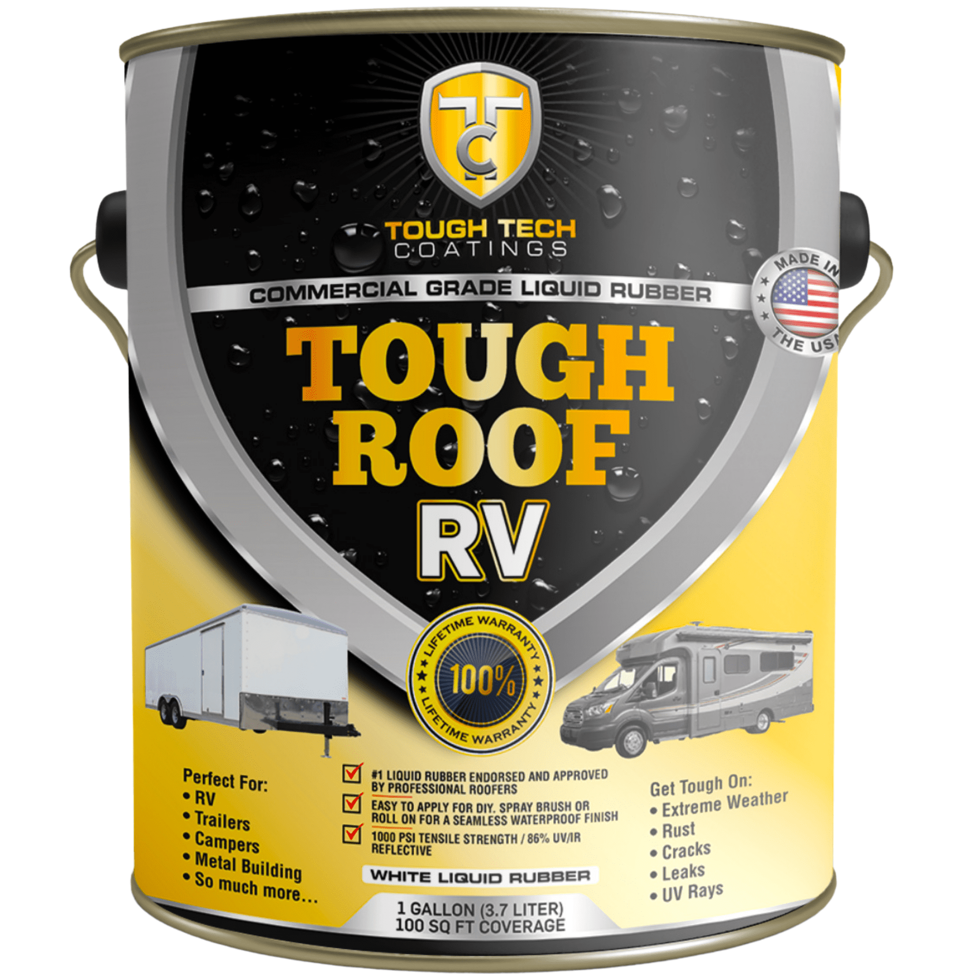 Tough Tech Coatings Tough Roof RV Liquid Rubber