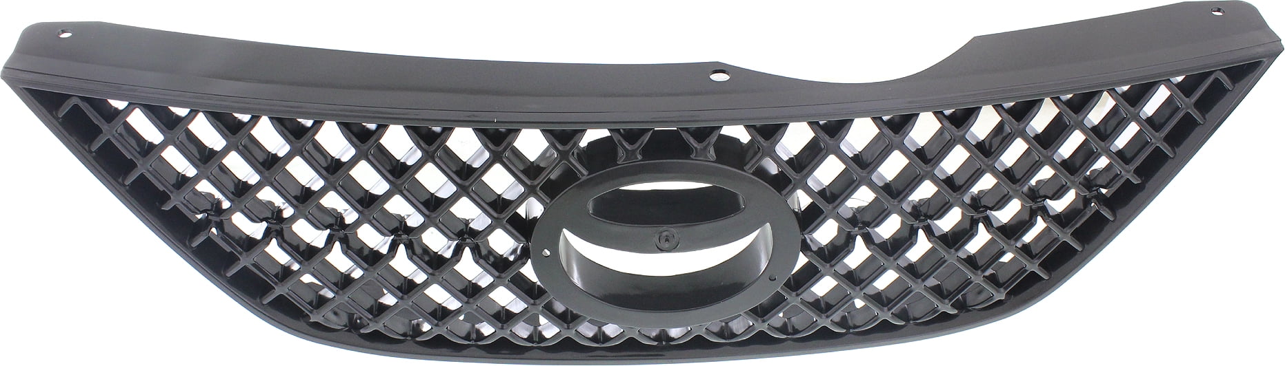 New Grille For 2002-2003 Toyota Solara Chrome Shell with Gray Insert Plastic