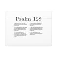 thumbnail image 4 of Scripture Canvas Blessed Is Every One Psalm 128 Christian Wall Art Bible Verse Print Ready to Hang, 4 of 20