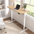 thumbnail image 3 of Bush Furniture Energize Bureau Électrique à Hauteur Réglable 55W x 24D en Érable, 3 of 8