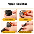thumbnail image 6 of Solar Torch Light with Flickering Flame, Plastic Waterproof Large LED Garden Stake Lamp,for Halloween Decor Outside Garden Patio Pathway Yard Landscape Decoration, 6 of 9