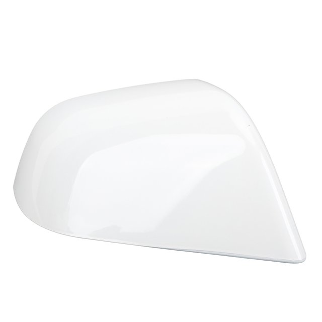 Side Mirror Covers, White Rearview Door Wing Mirror Cover Side Mirror Cover Mirror Cap ABS for Protects Mirror From Damages and Collisions