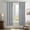 Gray, variant on Jacquard Fabric Curtains,52"x63" Polyester Shade Window Curtain Fade Wrinkle Resistant Large Size Decorative Window Screen for Living Room Bedroom Holiday Party Home Interior Decoration Blue