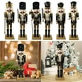 thumbnail image 3 of Mlless 36*10*8CM Nutcracker Ornaments Wooden Christmas King Conscripts Doll Toy Nutcracker Desktop Ornaments Christmas Decoration, 3 of 6
