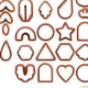 thumbnail image 3 of Juego de arcilla para pendientes de arcilla, tarjetas para pendientes, anillos de salto para hacer joyas, herramientas de bricolaje, arcilla Rojo 142 piezas, 3 of 3