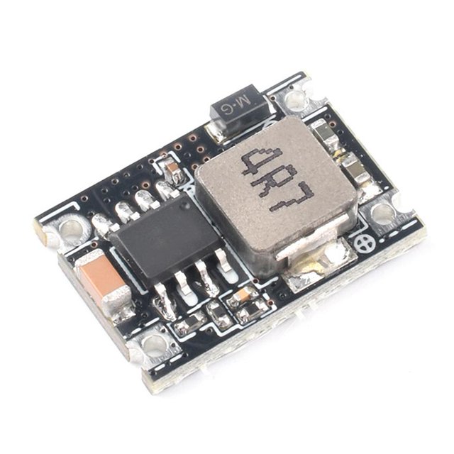 10 uds. Placa convertidora reductora DC-DC 3A para carga de batería de motocicleta y automóvil (5V)