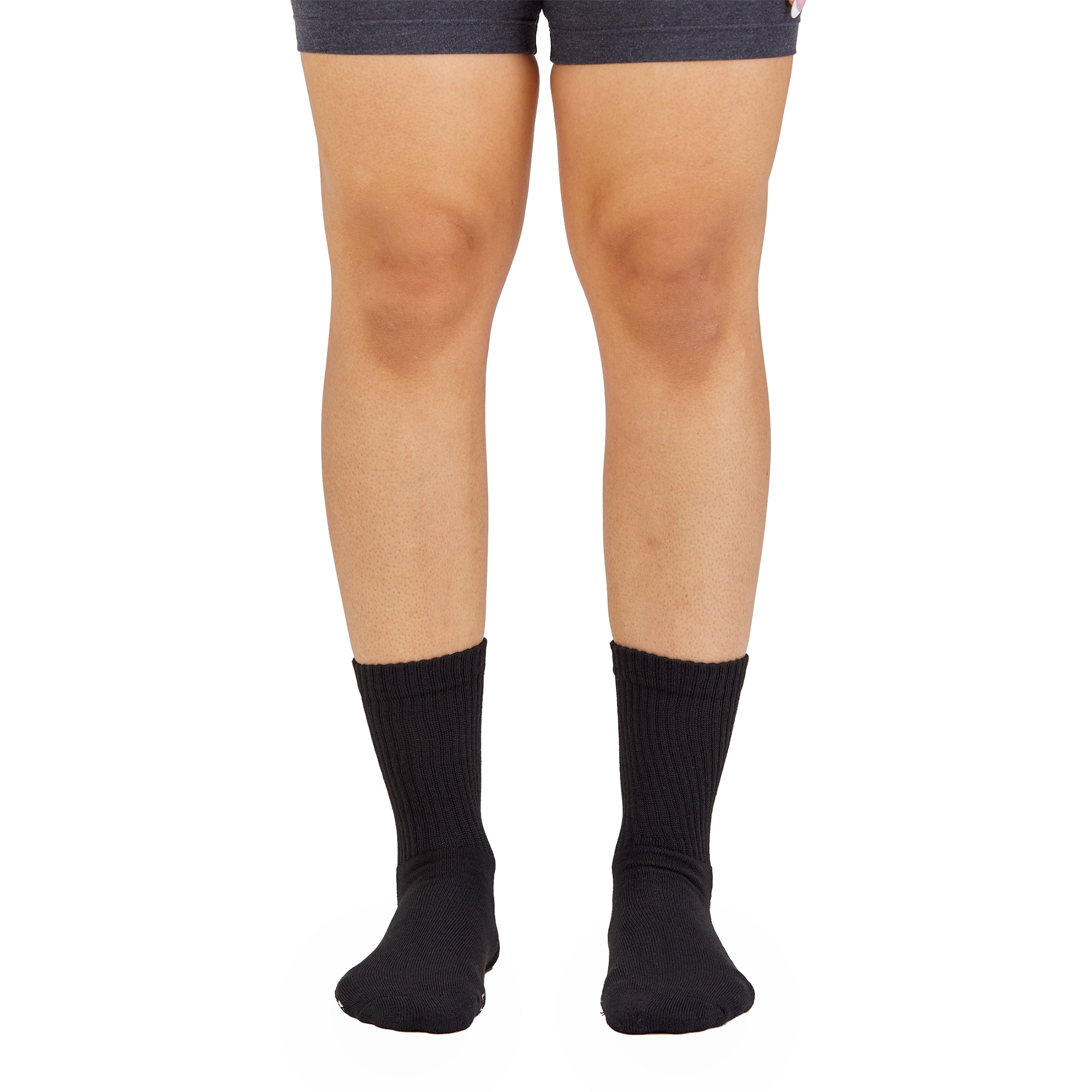 Fruit of the Loom All Day Comfort Women's Socks, Sizes 4-12, 6-Pack