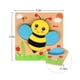thumbnail image 5 of Rompecabezas de madera 6 piezas Rompecabezas de animales para niños pequeños 1 2 3 años Juguetes educativos para niños y niñas oso de fresa Electrónica, 5 of 5