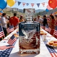 thumbnail image 5 of 250th Anniversary Whiskey Bottle & Whiskey Glasses, US 250th Anniversaries Liquor Decanter, Liquor Bottle Collectibles - 1776-2026 Patriotic Glass Set, Father's Day Glass Drink Dispenser Gift, 5 of 9