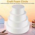 thumbnail image 4 of 4 Pack Foam Cake Dummy for Decorating and Wedding Display,Sculpture, 4 of 5