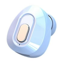 LACKUST Single Ear Bluetooth 5.2 Earbuds, Mini Wireless Headset - White, Fast Charging (1hr), Up to 6hrs Talk Time, 10-15m Range, Lightweight In-Ear