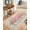 Pink, variant on Pink Flamingo Kitchen Runner Rug 2'x4', Summer Tropical Flamingo Hawaii Animals Washable Rug with Tassels, Non Slip Woven Cotton Bathroom Rugs Hallway Carpet for Foyer Bedroom Entry Back Door Decor