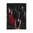thumbnail image 2 of Supernatural Vampire Diaries Thick Blanket Cozy Soft Fuzzy Anti-pilling Flannel Throw Blanket Warm Sofa Bed Blanket 50"x40" For Adult Teen Kids, 2 of 8