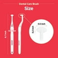 thumbnail image 4 of Jayu Pet, Dental Care Brush I Small Dog Cat Toothbrush I Dog Plaque Tartar Control Toothbrush I Removing Bad Breath I Cat Teeth Brushing & Easy Cleaning, 4 of 9