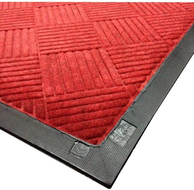 Guardian WaterGuard Indoor/Outdoor Wiper Scraper Floor Mat Charcoal Rubber/Nylon 3x10