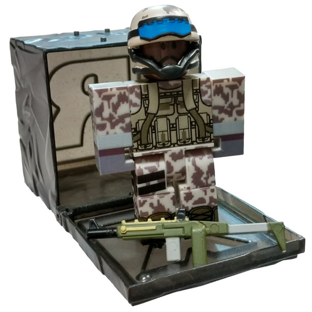 Roblox Series 7 After The Flash Uscpf Soldier Mini Figure With Black Cube And Online Code No Packaging Walmart Com Walmart Com - black military vest roblox