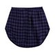 thumbnail image 1 of Gibobby faldas para mujer invierno Mini camisa inferior Extensiones de mujer Parte superior Toda la parte inferior Capas de cintura Mini con camisa elástica Extensión Capas Pa(Azul marino, XXXXXL), 1 of 3