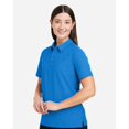 thumbnail image 2 of Devon & Jones DG101W Women's Crownlux Performance Geo Polo-French Blue/ CR Blue-XS, 2 of 6