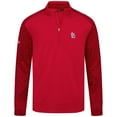 thumbnail image 2 of Men's Levelwear  Red St. Louis Cardinals Aztec Insignia 2.0 Quarter-Zip Pullover Top, 2 of 3