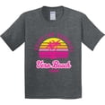 thumbnail image 3 of Inktastic Summer Enjoy the Sunshine Vero Beach Florida in Pink Youth T-Shirt, 3 of 5