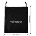 thumbnail image 3 of Bag for Hair Tools,Curling Iron Bag,Hair Dryer Bag Travel,Hot Tools Travel Bag,Travel Case for Hair Tools,Hair Brush Bag,Hair Tool Organizer,Blow Dryer Storage,Hair Bags for Hair Stuff,11.8x13.2 Inch, 3 of 4