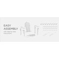 thumbnail image 3 of Classic Adirondack Chair (Red), 3 of 5