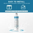 thumbnail image 3 of 3 Pack for Bosch Fridge Water Filter BORPLFTR55 11032531 BORPLFTR50 Replacement, Compatible with Bosch Refrigerator Water Filter, 3 of 7