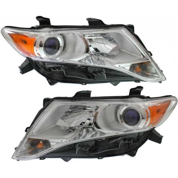 For Toyota Venza 20092012 Headlight Assembly HID Type Pair Driver and