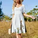 thumbnail image 5 of El Granero está vivo con el sonido de la música Vestido sin mangas vestidos mujer verano mujer vestido Vestidos de verano para mujer Vestido, 5 of 8