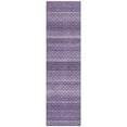 thumbnail image 2 of Addison Rugs Chantille Indoor/Outdoor Transitional Stripes Lavender Washable Runner Rug, 2'3" x 7'6", 2 of 6