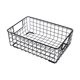 thumbnail image 1 of Cesta de almacenamiento de alambre, retro, resistente, portátil, compacta, organizador de metal. L, 1 of 9