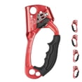 thumbnail image 3 of Greeniant Ascensor de mano, abrazadera de escalada, equipo de rapel, equipo de supervivencia, accesorios de Camping, montañismo, suministros al aire Escalada rojo mano derecha Greeniant  OD009503-02, 3 of 6