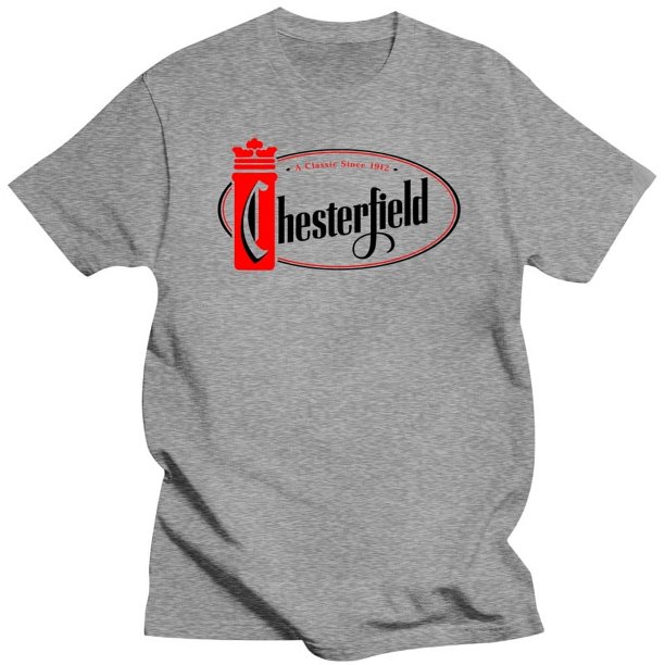 Chesterfield True Romance inspirado clásico Vintage cigarrillos camiseta