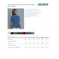 thumbnail image 2 of Gildan 45800L Double Pique Women's Polo Shirt -Forest Green-Medium, 2 of 2