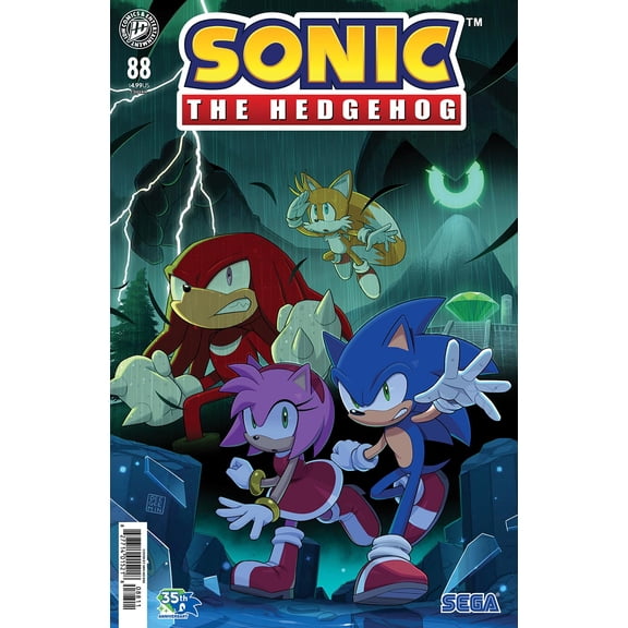 Sonic the Hedgehog (IDW) #88A VF ; IDW Comic Book