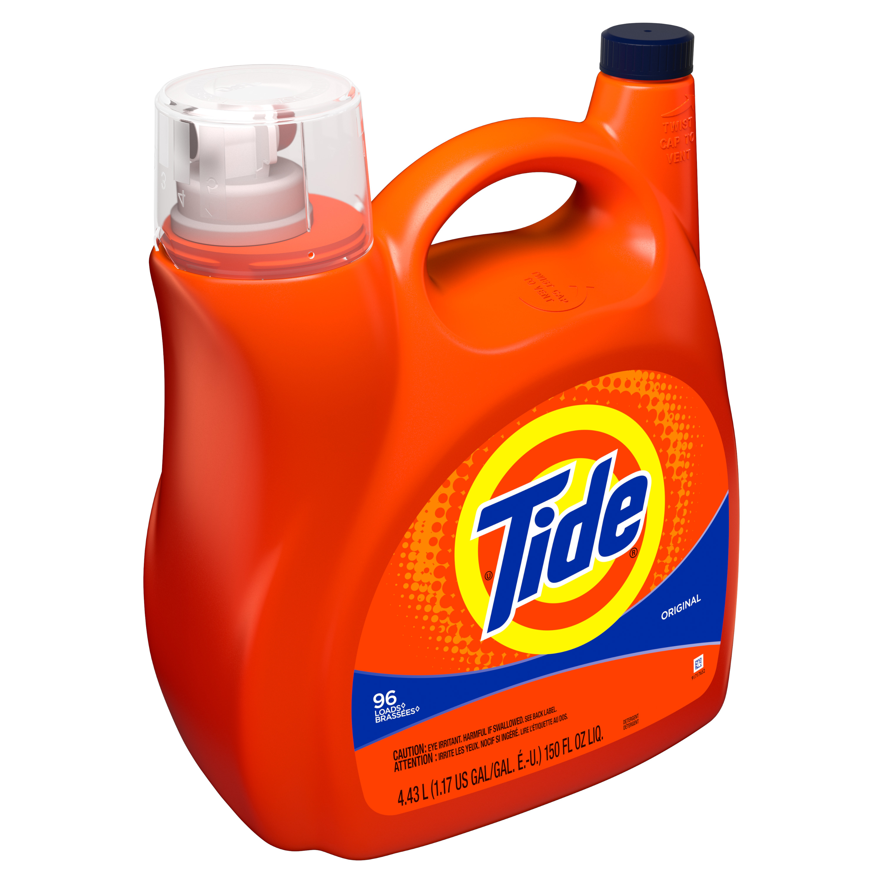 Buy Tide Original NonHE, Liquid Laundry Detergent, 150 Fl Oz 96 loads