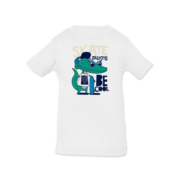 Cool Crocodile Skater T-Shirt Infant -Image by Shutterstock, 24 Months