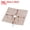 Brown, variant on Uxcell 11.8" x 11.8" Square ABS Plant Grid Flowerpot Soil Protector Cover, Brown 2 Pack