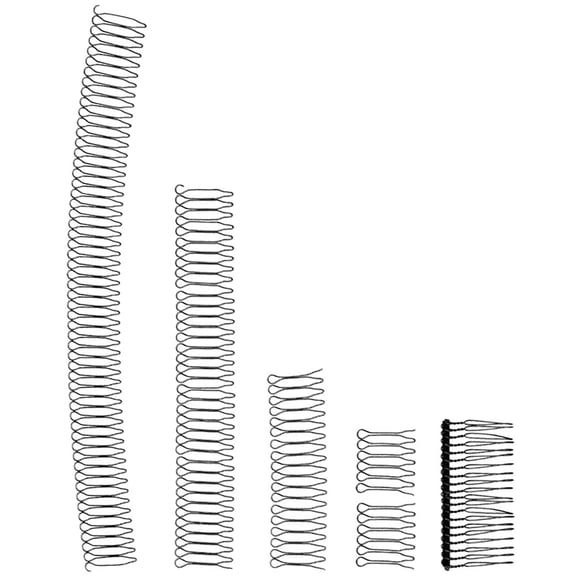 5 Pcs Hair Finishing Fixing U Invisible Comb Miss