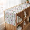 thumbnail image 6 of Table Runners 72 Inches Long Dress Scarves, Pink Spring Floral Farmhouse Kitchen Table Runner, Coffee Tablerunners, Flowers Botanical Elegant Wooden 16x72 Inch, 6 of 9