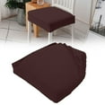 thumbnail image 2 of Waterproof Seat Covers for Dining Chairs, Removable Washable Chair Protectors, Stain Resistant & Pet Proof Slipcovers, No Pilling Fabric Kitchen Chair Covers Set of 1, 2 of 8