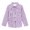 Z1Purple, variant on GobdXE Unisex Kids Stripe Button Up Shirt Long Sleeve Lapel Casual Shirt Back to School Daily Outfit Blue,4-5 Years