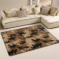 thumbnail image 2 of SKYSONIC Fashionable Camouflage Pattern Area Rug Carpet for Living Room Bedroom 48"x63" Light Weight Polyester Fabric, 2 of 6