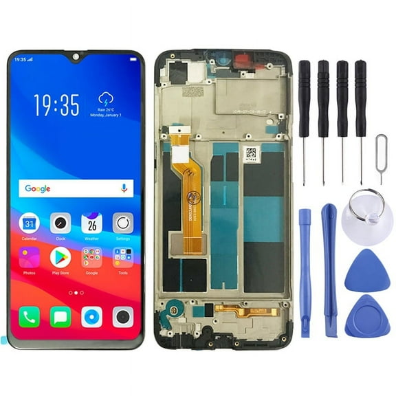 TFT LCD Screen for OPPO A7X / F9 / F9 Pro / Realme 2 Pro Digitizer Full Assembly with Frame
