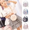 thumbnail image 4 of Mini bolso bandolera para niñas, bolso de hombro con flores de perlas y cadena Sincero Hogar, 4 of 6