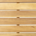 thumbnail image 6 of GDF Studio Kaiya Outdoor 2 Seater Acacia Wood Loveseat and Coffee Table Set, Teak and White, 6 of 16