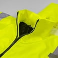 thumbnail image 3 of Men's Class 3 Safety High Visibility Water Resistant Reflective Neon Work Jacket,Yellow.XL, 3 of 5